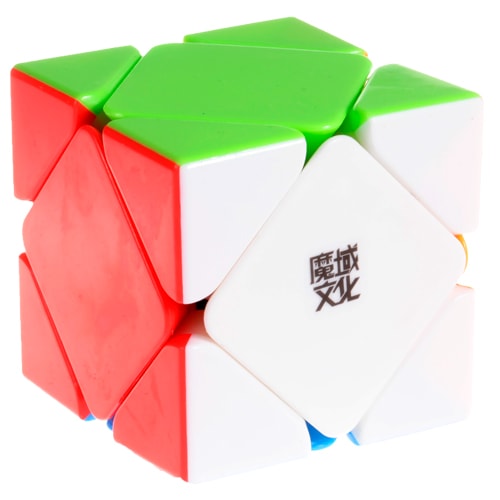 MoYu Magnetic Skewb Cube Stickerless | Кубик Мою Скьюб магнитный без наклеек