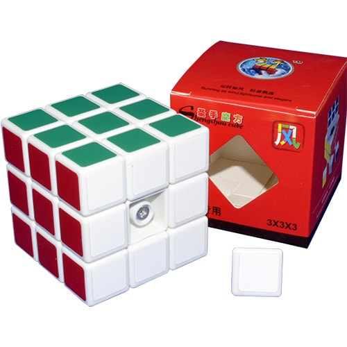 Shengshou 3x3 Wind white | Кубик Шенгшоу 3x3 білий