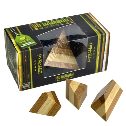 Пирамида | Pyramid Puzzle 3D Bamboo