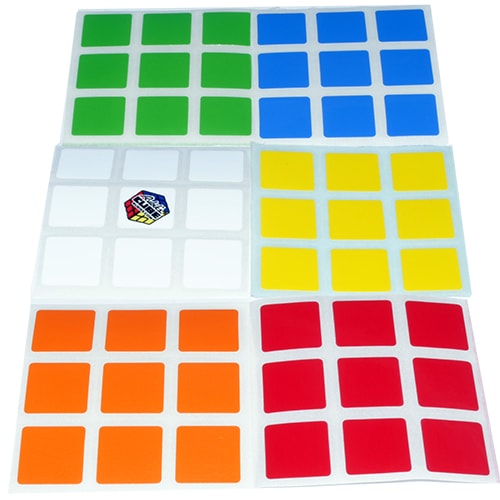 Стікери 3х3 | Rubiks оригинальные наклейки