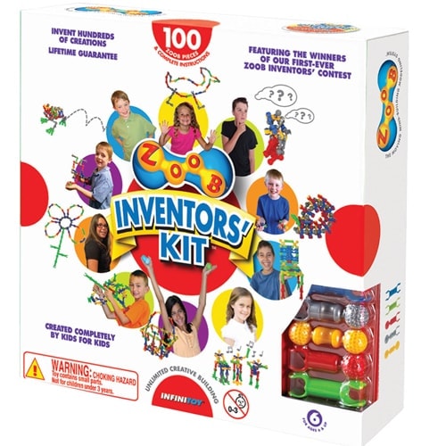 ZOOB 100 Inventors' Kit | Конструктор 100 деталей