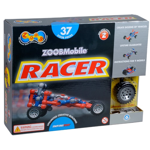 ZOOBMobile Racer | Конструктор 37 деталей и 4 колеса
