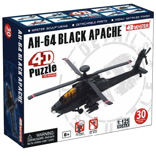 4D Black Apache AH-64 | модель ударного вертолета Апач
