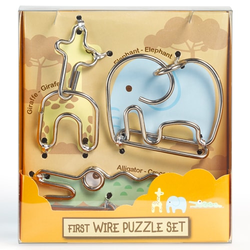 Детские головоломки | First Wire Puzzle Set Animals 2