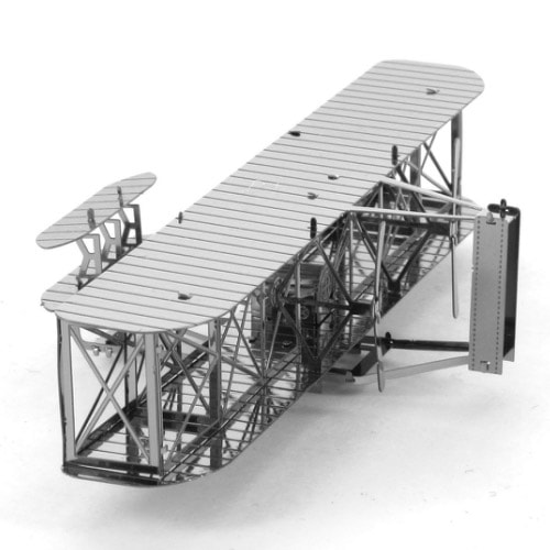 Металевий 3D конструктор Літак братів Райт (Wright Brothers Airplane)