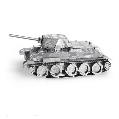 Металевий 3Д конструктор T-34 Tank | Танк