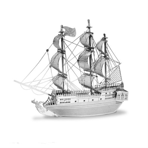 Металевий 3D конструктор Black Pearl | Корабель піратів
