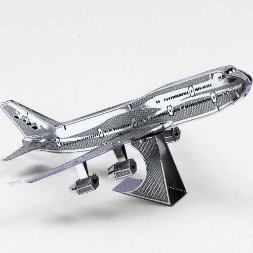 Jet Airplane Metal Earth | Широкофюзеляжный самолет