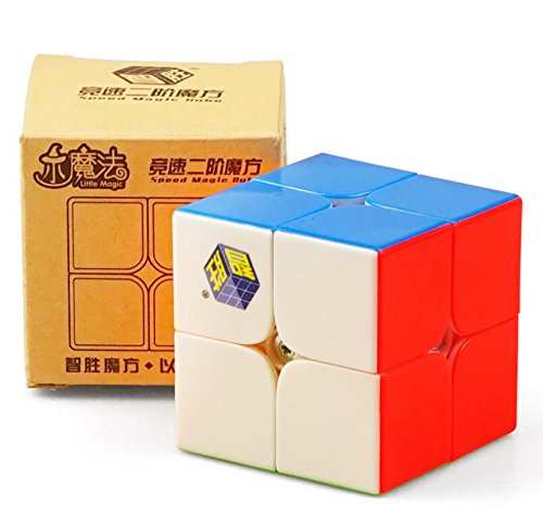 YuXin golden-kylin 2x2x2  stickerless | Кубик Юксин 2х2 стікерлес