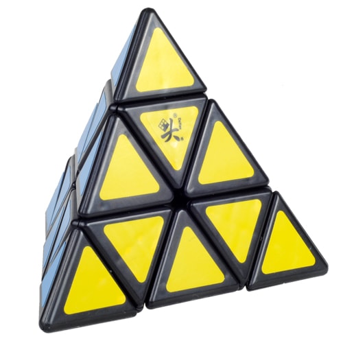 DaYan Pyraminx black | Кубик Даян Піраміда чорний