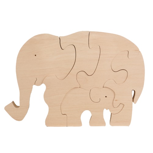 3D пазл Два слона
