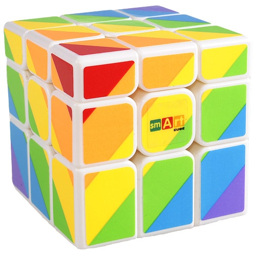Smart Cube Rainbow | Райдужний кубик білий
