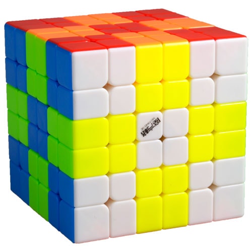 QiYi WuHua 6x6 color | кубик 6х6 без наліпок