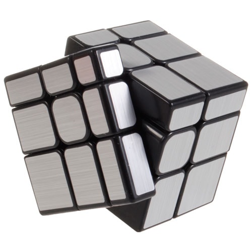MoYu 3x3 Mirror S | Дзеркальний кубик срібний
