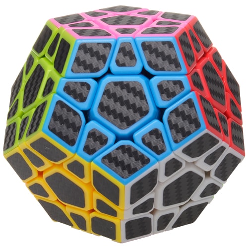 Z-Cube Megaminx | Мегаминкс с карбоновыми наклейками