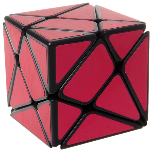 YJ Axis Red cube | Красные наклейки