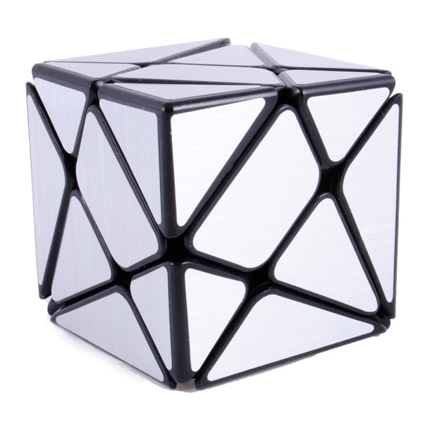 YJ Axis Silver cube | Серебряные наклейки