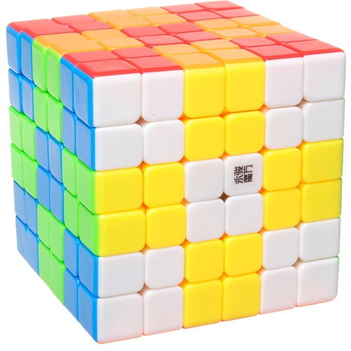 Кубик YJ YuShi 6х6 кольоровий пластик