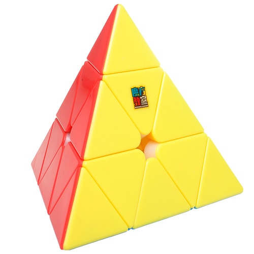 MoFangJiaoShi Pyraminx stickerless | Пірамідка без наліпок