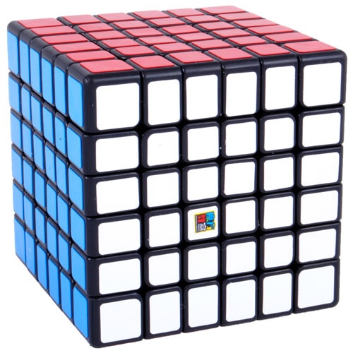 MoYu 6x6 MF6 black | Кубик 6х6 черный пластик Мою