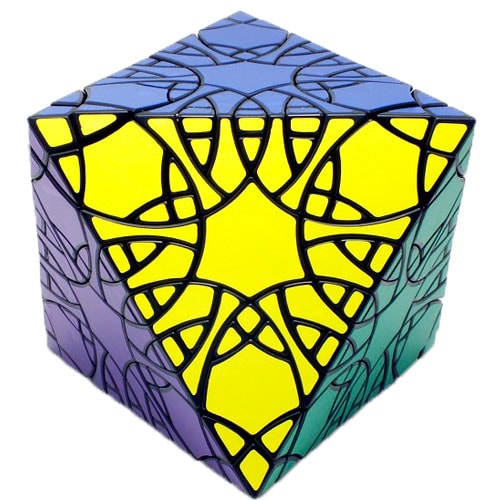 VerryPuzzle Clover Octahedron Fragmentation black cube