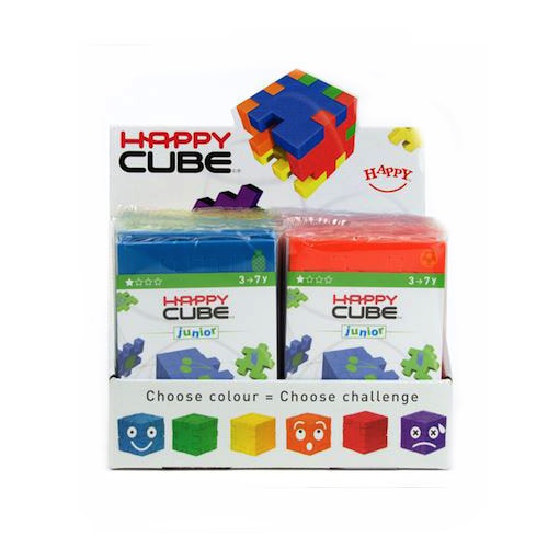 Happy Cube Junior | Набор из 24 объемных пазлов