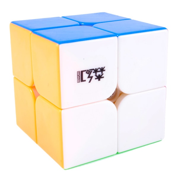 MoYu 2x2 SenHuan Zhanlong Magnetic stickerless | Кубик Мою 2x2 з магнітом без наліпок