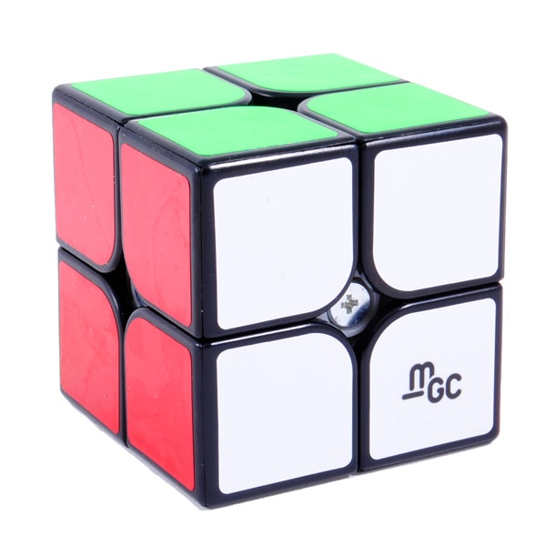 YJ MGC 2x2 Magnetic Cube black | Магнітний кубик