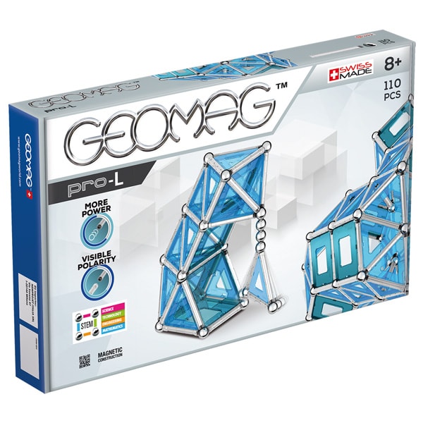 Geomag PRO-L 110 деталей | Магнітний конструктор