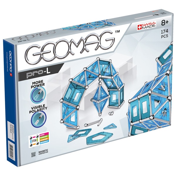 Geomag PRO-L 174 детали | Магнитный конструктор