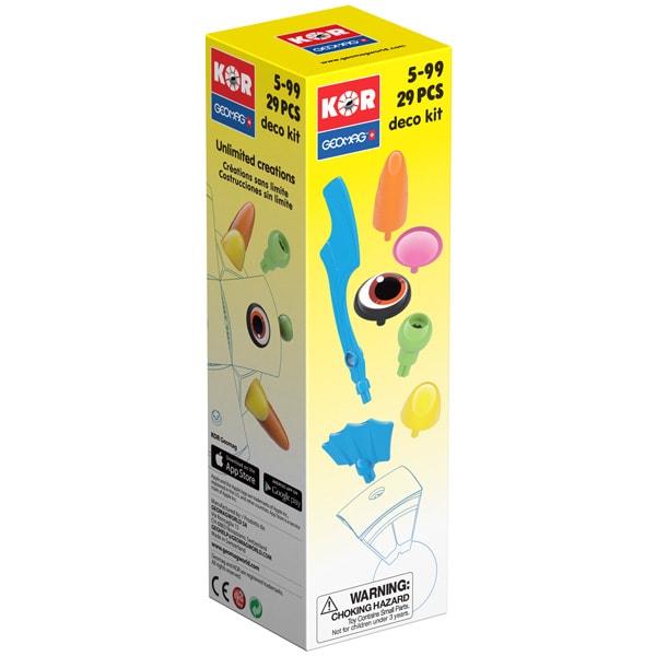 Geomag KOR Kit | Додатковий набір 29 деталей