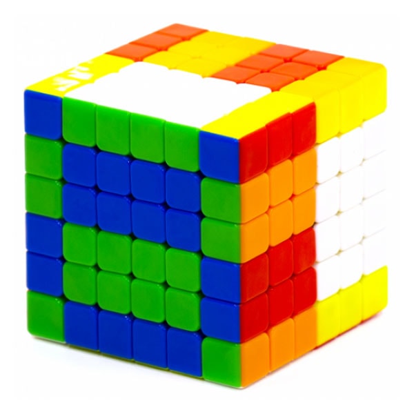 YJ RuiShi 6х6 color | Кубик 6х6 без наліпок