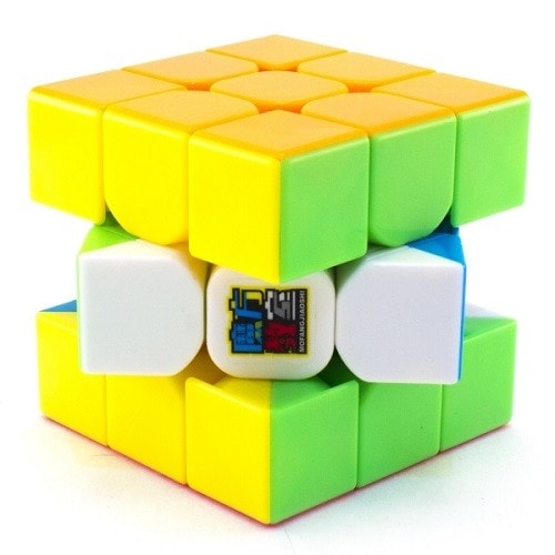 Кубик MoFangJiaoShi MF3RS3 з магнітами 3х3 кольоровий пластик