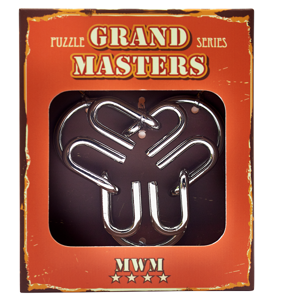 Grand Master Puzzles MWM orang | Головоломка металева