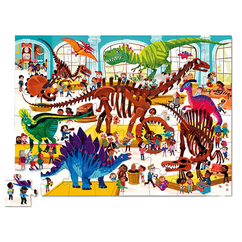 Пазл Day at the Museum Dinosaur (48 частин)
