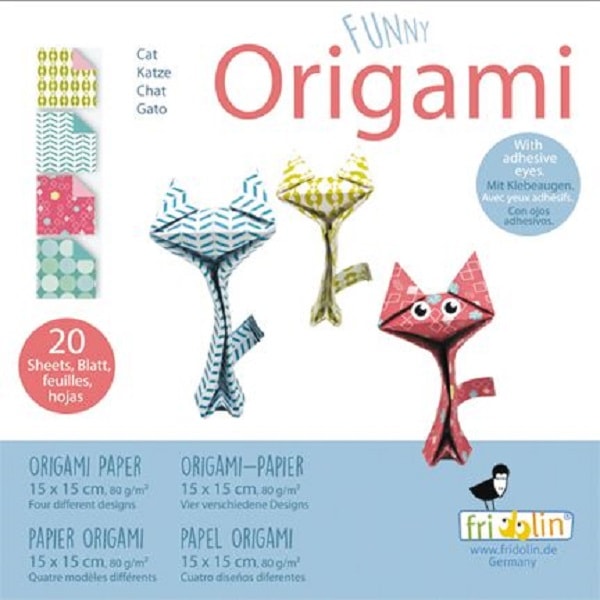 Котята | Kittens Fridolin набор для оригами 