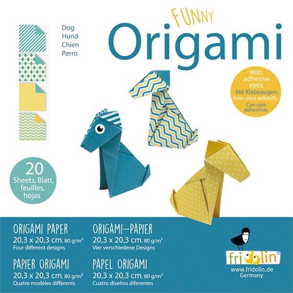 Собачки | Dogs Fridolin набор для оригами 