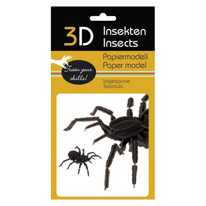 3D модель із папіру Павук 