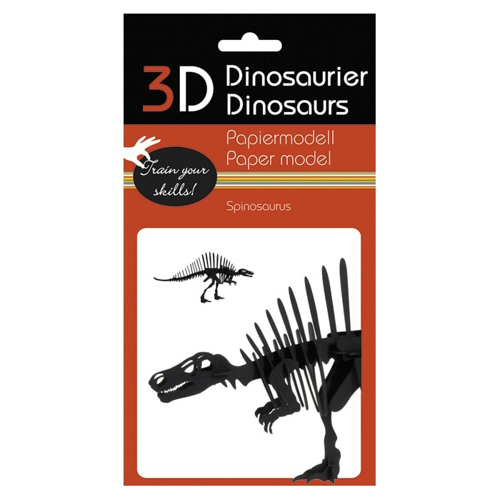 3D модель із папіру Спінозавр 