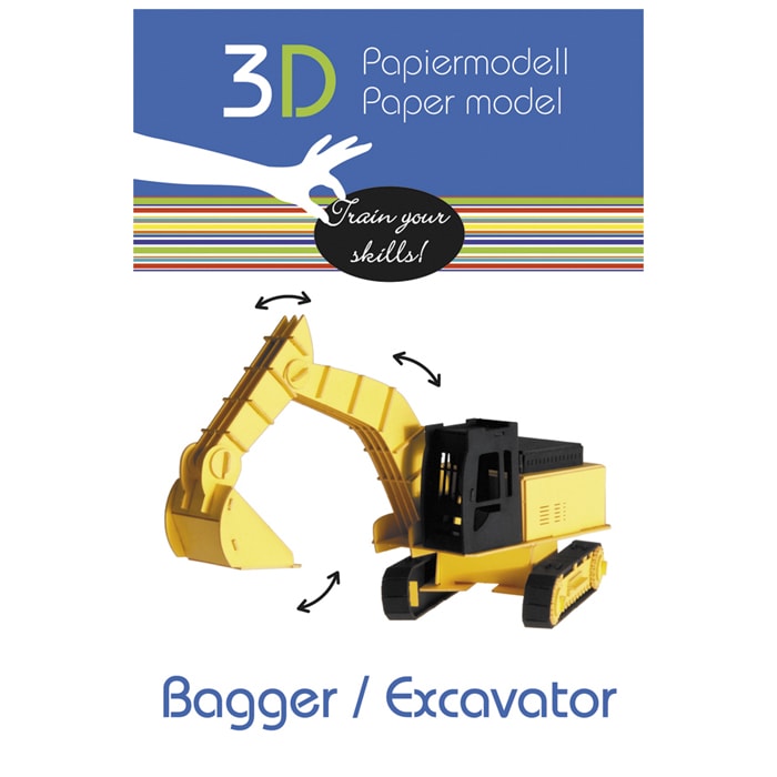 Ескаватор | Excavator Fridolin 3D модель 