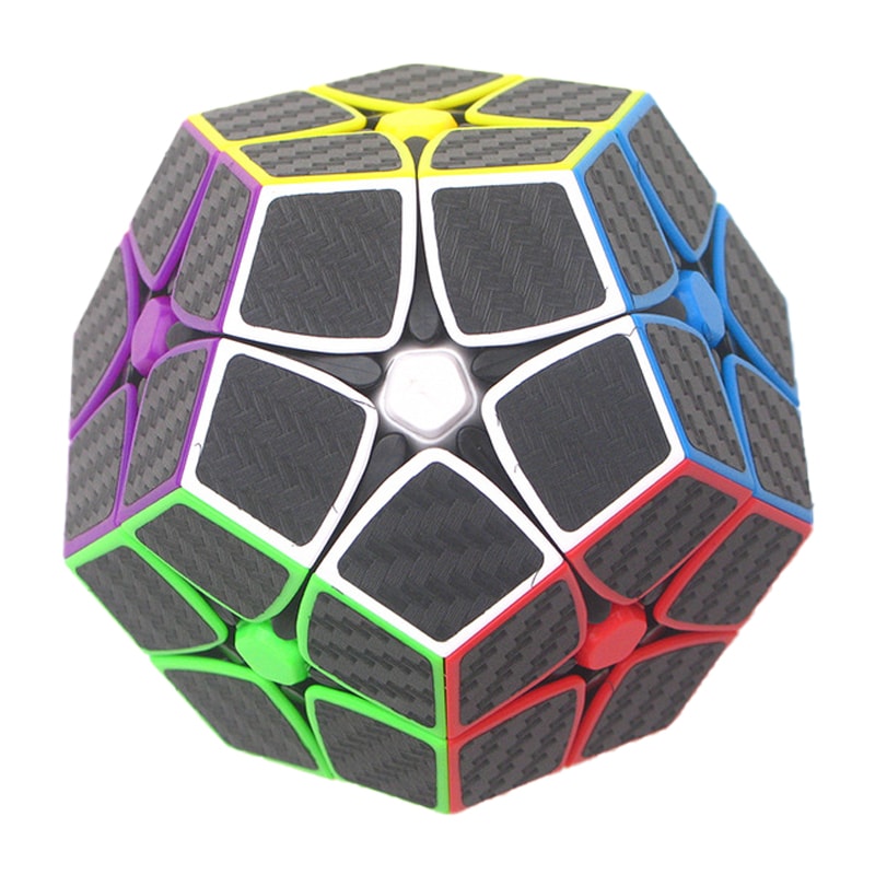 Z-Cube Megaminx 2х2 | Мегаминкс 2х2 с карбоновыми наклейками