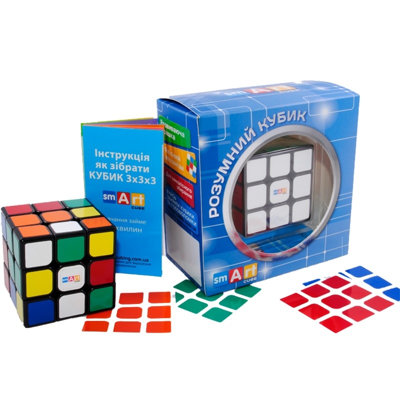 Smart Cube 3 | Кубик 3х3 чорний
