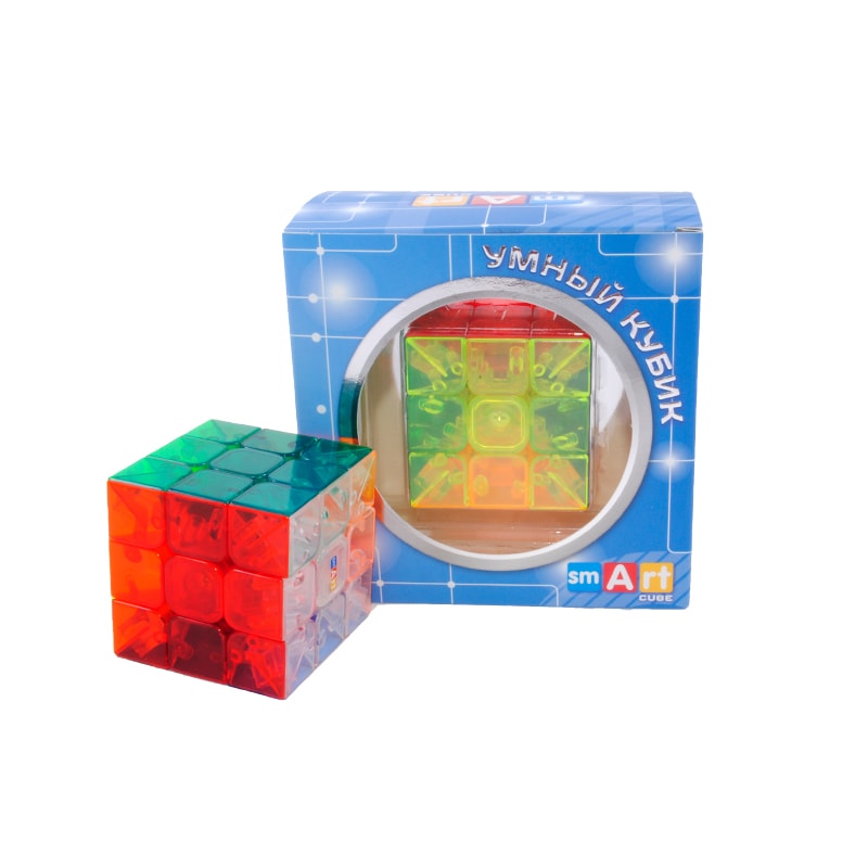 Розумний Кубик 3х3 прозорий пластик