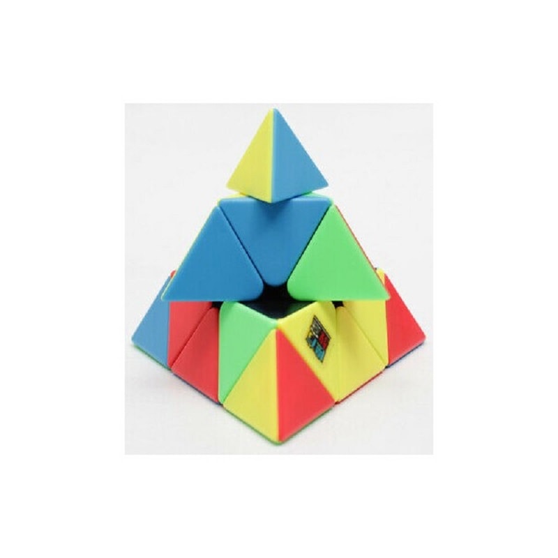 MoYu Meilong Pyraminx stickerless | Пірамідка колор