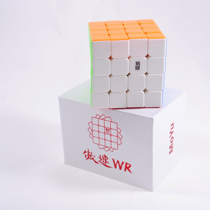 MoYu 4x4 AoSu WR stickerless | Кубик 4х4 WR колор