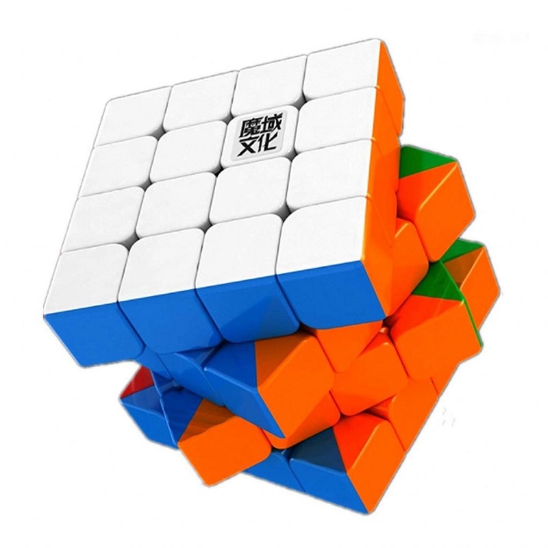 MoYu 4x4 AoSu WR M stickerless | Кубик 4х4 колор магнитный