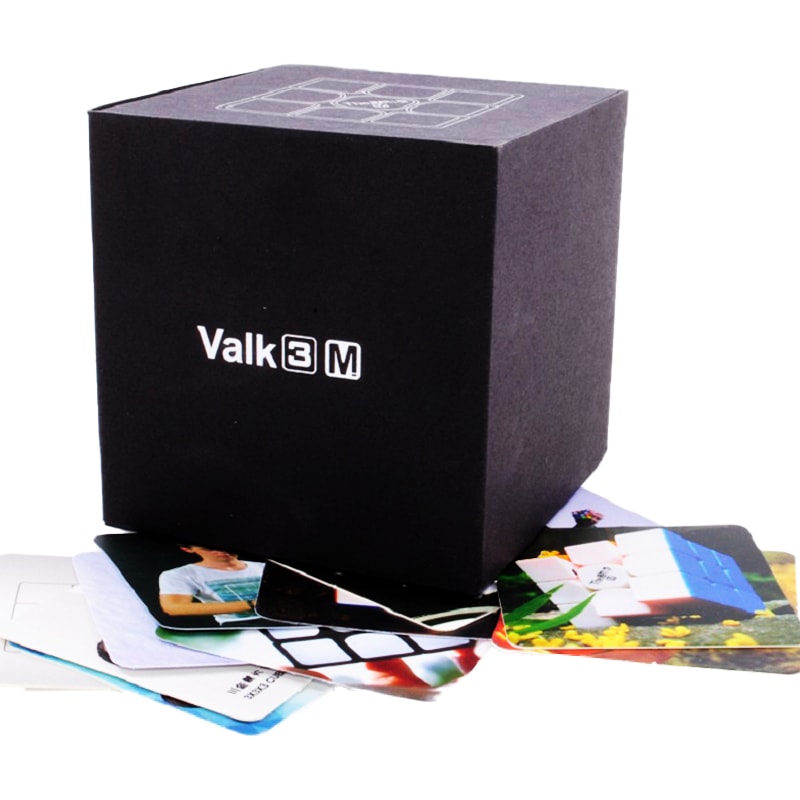 QiYi Valk 3x3 М black | Кубик М 3х3 чорний 