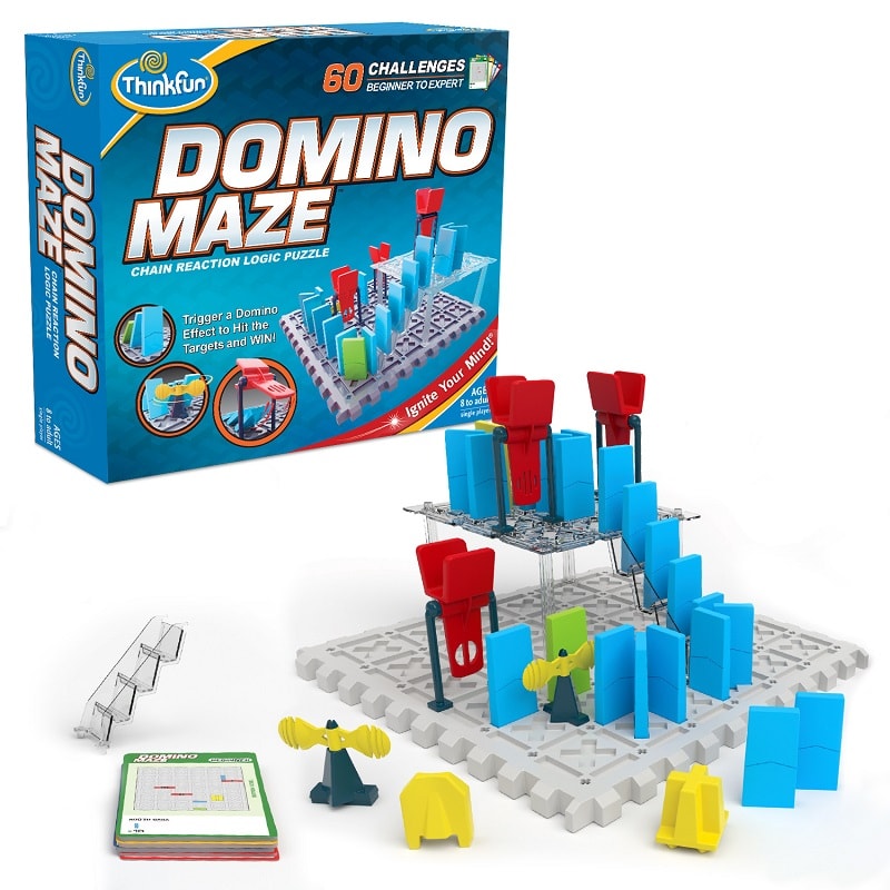 Игра-головоломка Домино лабиринт | ThinkFun Domino Maze