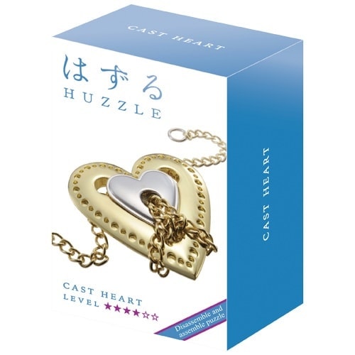 4* Сердце (Huzzle Heart) | Головоломка из металла