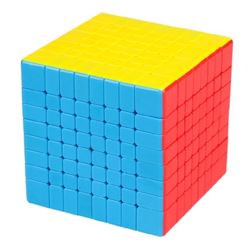 Кубик MoYu Meilong 8x8 кольоровий пластик
